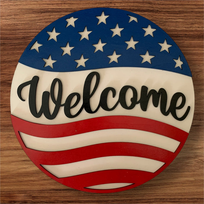 Patriot Welcome Sign