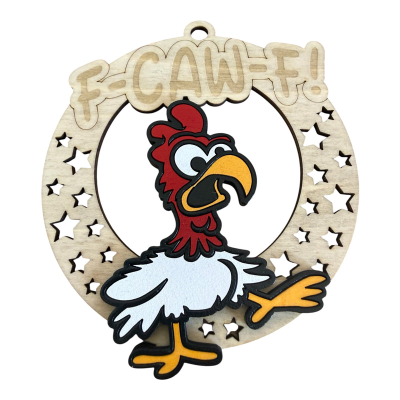 Load image into Gallery viewer, FCAWF Chicken Ornament

