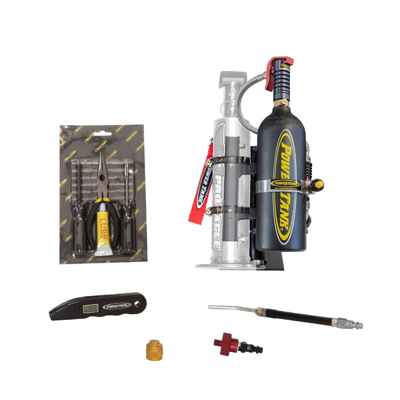 Load image into Gallery viewer, Double Barrel - Pro Eagle Edition Power Shot Trigger - SXS One Bottle CO2 Air Up System Power Tank
