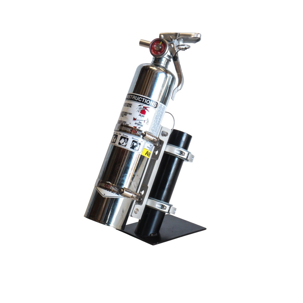 Quick - Release Bracket - 2.5 lb ABC Fire Exinguisher, Power Shot, Pro Eagle Phoenix CO2 Jack - Trail and Timber Co