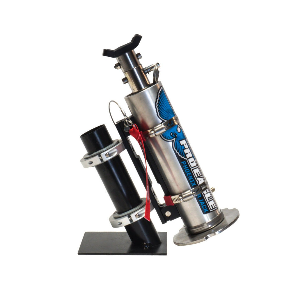 Quick - Release Bracket - 2.5 lb ABC Fire Exinguisher, Power Shot, Pro Eagle Phoenix CO2 Jack - Trail and Timber Co