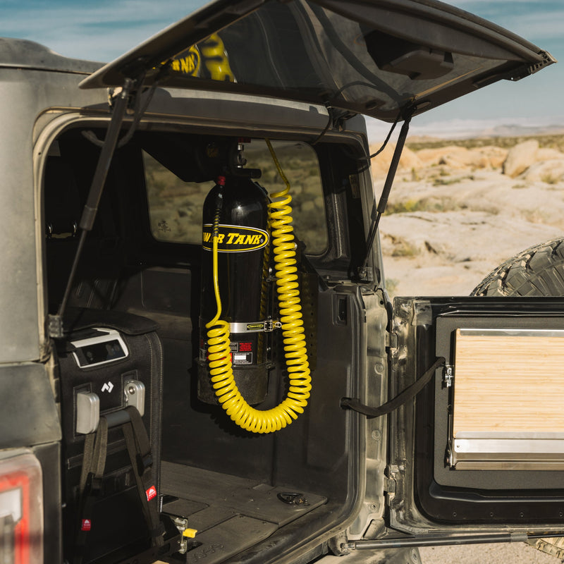 Load image into Gallery viewer, 4 Door Bronco Plate - Power Tank or Propane Tank mount (6th Gen 2021+)
