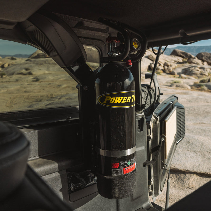 Load image into Gallery viewer, 4 Door Bronco Plate - Power Tank or Propane Tank mount (6th Gen 2021+)
