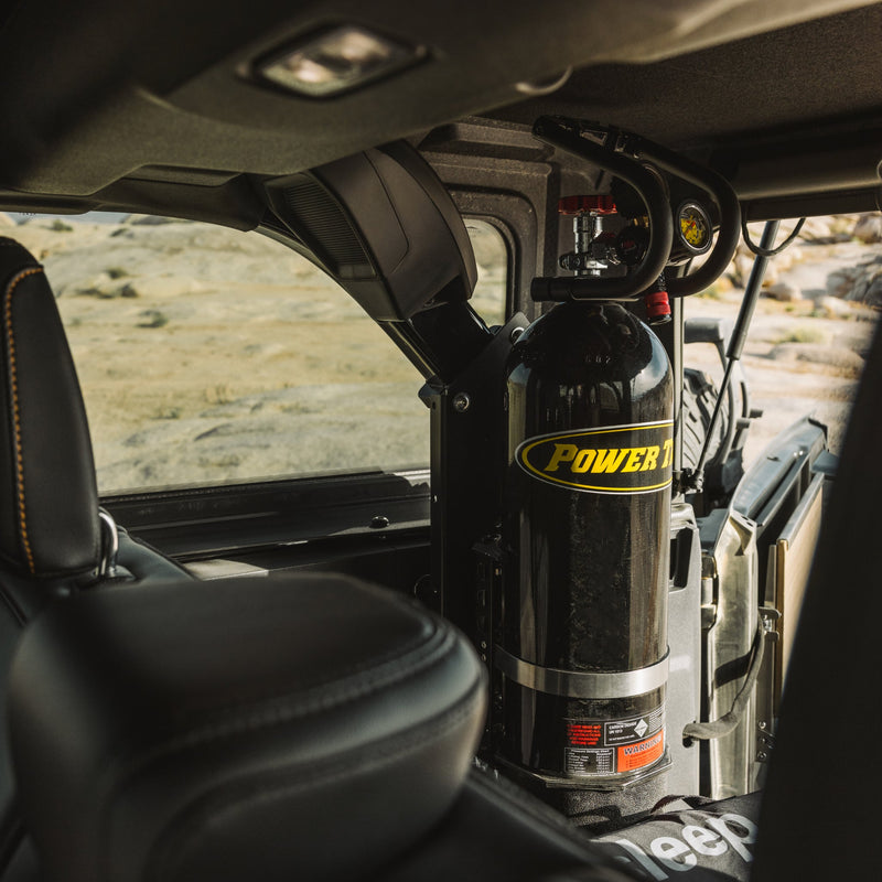 Load image into Gallery viewer, 4 Door Bronco Plate - Power Tank or Propane Tank mount (6th Gen 2021+)
