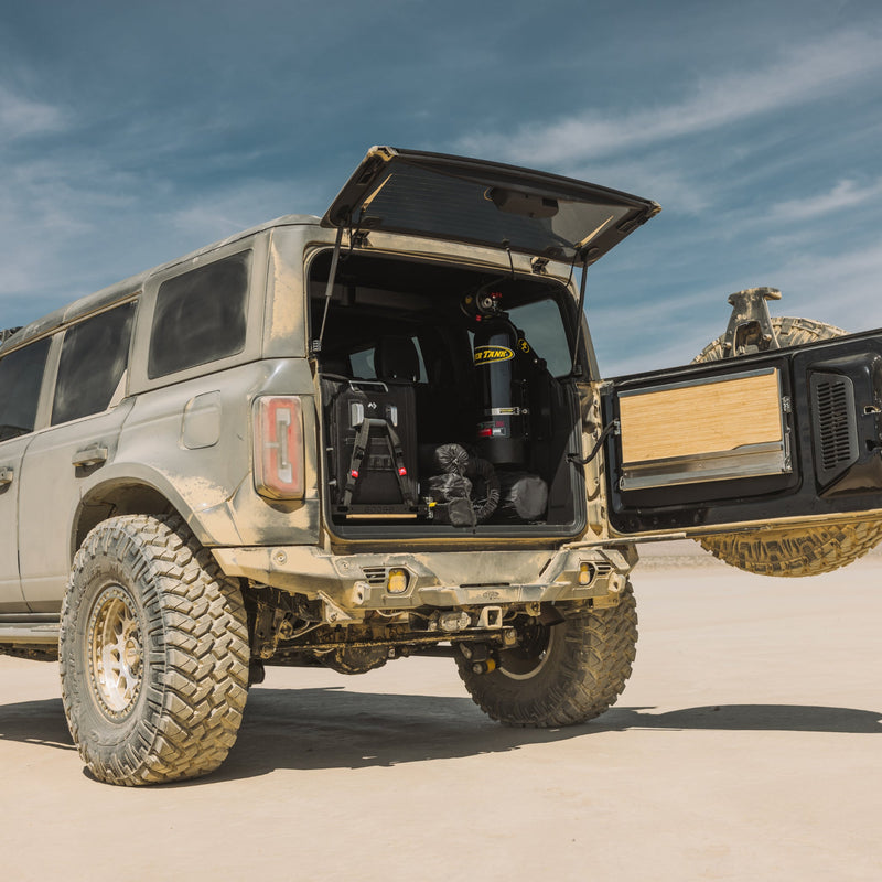 Load image into Gallery viewer, 4 Door Bronco Plate - Power Tank or Propane Tank mount (6th Gen 2021+)

