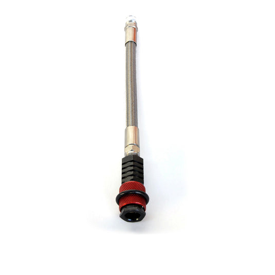 Stiffy Regulator Coupler Upgrade - 10" Stainless Steel Braided Power Flow 3 Coupler Extension