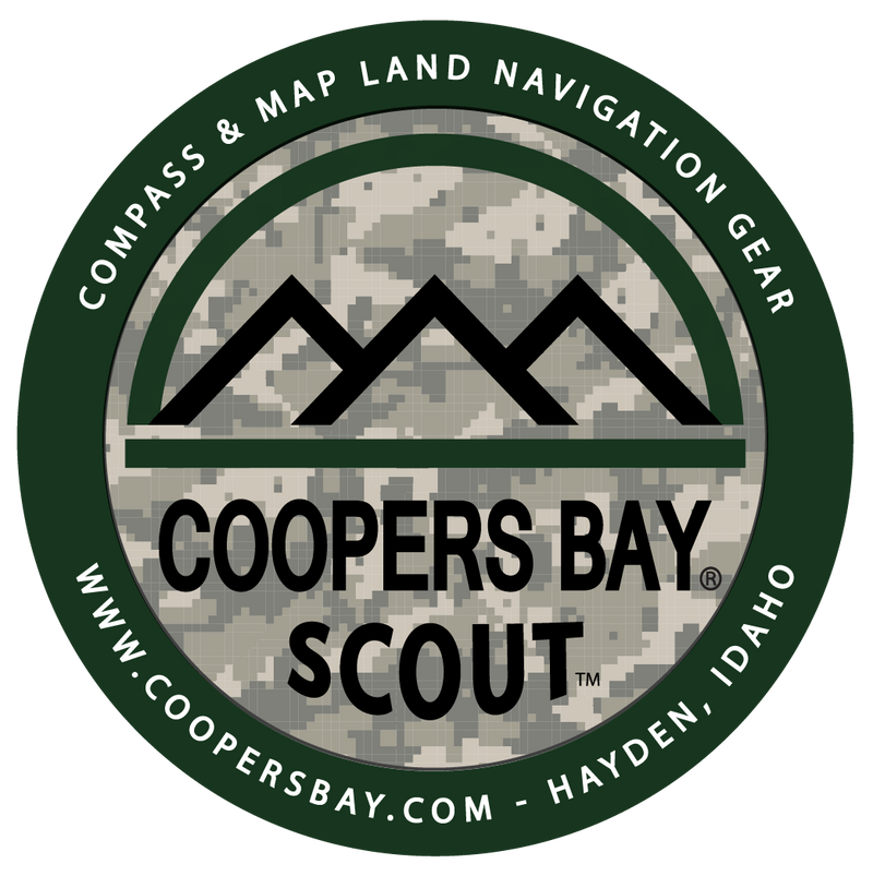 Load image into Gallery viewer, Scout™ Lensatic Compass - Traditional Phosphorescent Military Style - Black
