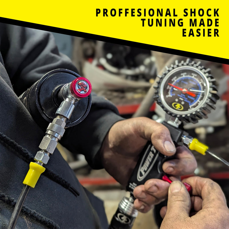 Load image into Gallery viewer, PT Shock Chuck™ Xtra Long - No Air Loss (NAL) Tire and Shock chuck - 1000 psi WP

