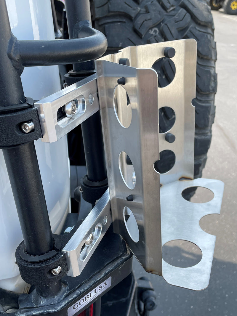 Load image into Gallery viewer, Ladder Cross-Bar Mount for Propane and CO2 Power Tanks
