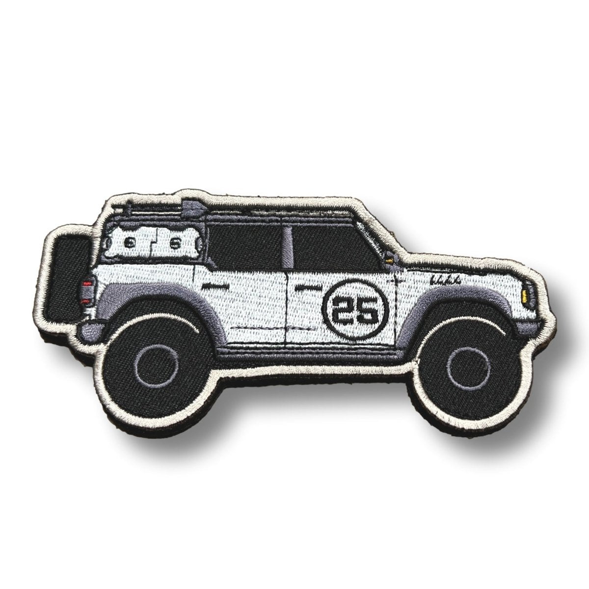 Bronco Raptor B Bonds #25 Embroidered Patch | STEP 22 – Trail and Timber Co