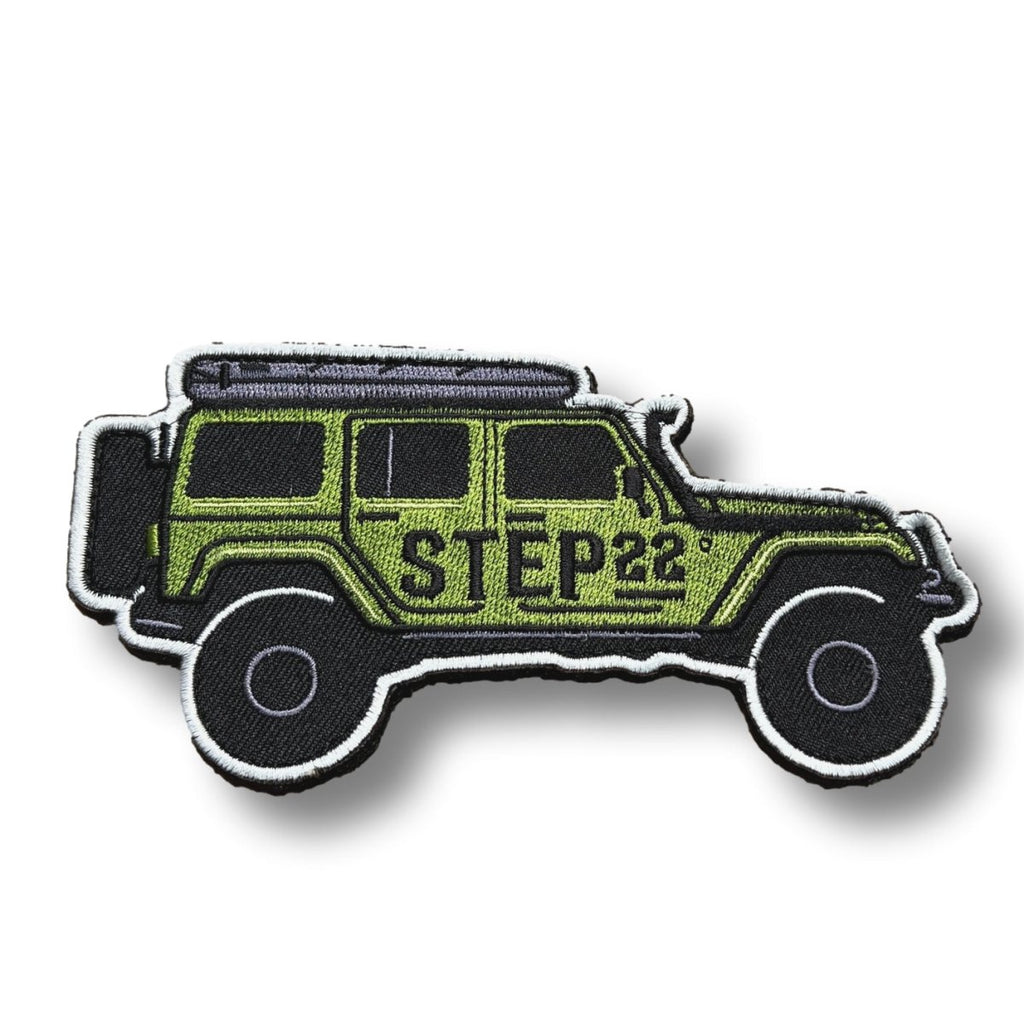 STEP 22 Jeep Wrangler JK Logo Patch - Trail and Timber Co