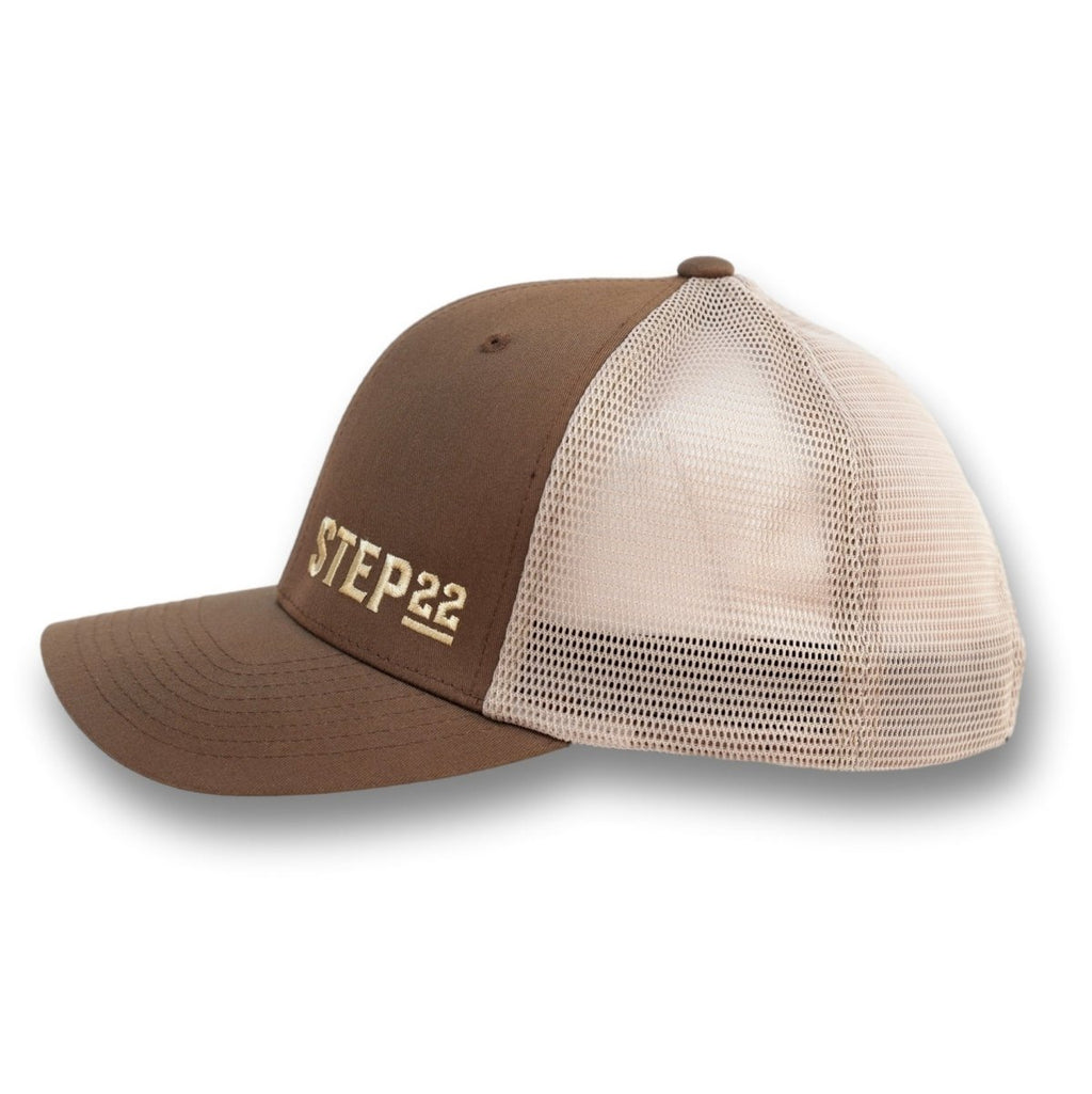 STEP 22 Mesh Hat Coyote / Khaki - Trail and Timber Co