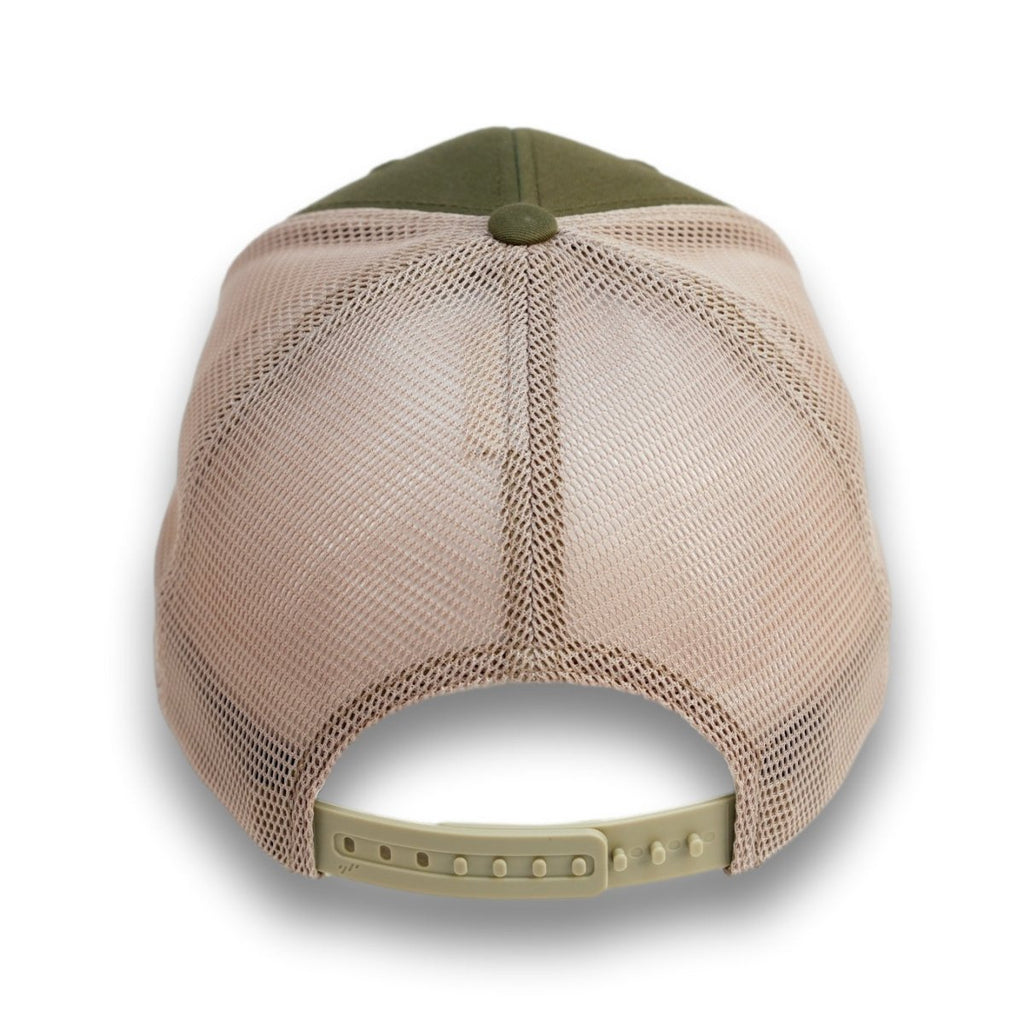 STEP 22 Mesh Hat Olive / Khaki - Trail and Timber Co