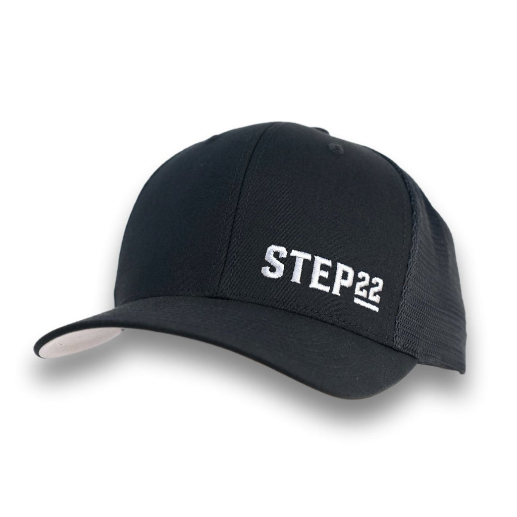 STEP 22 Mesh Hat Black - Trail and Timber Co