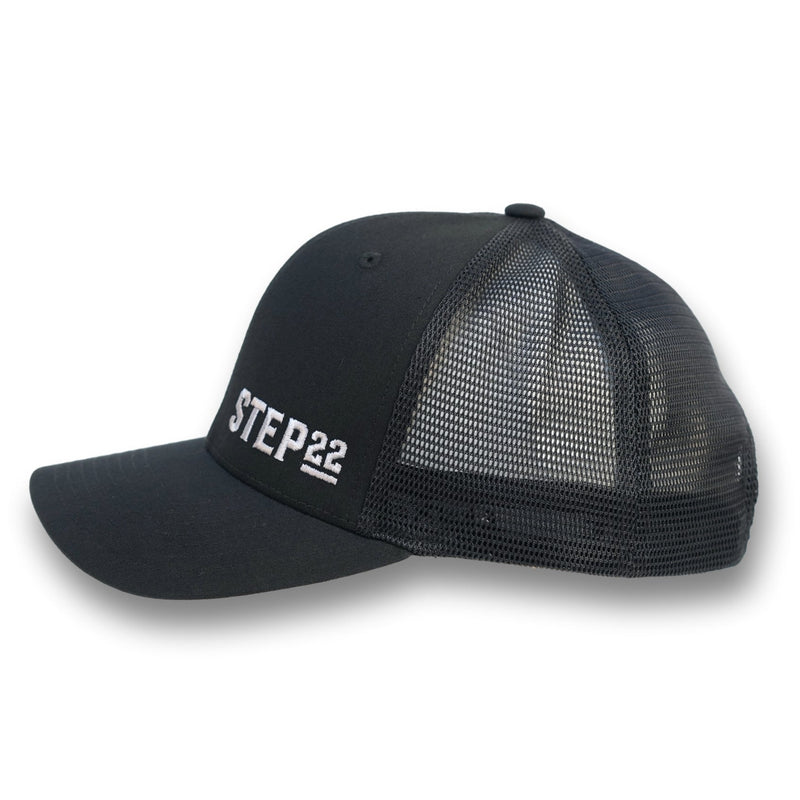 Load image into Gallery viewer, STEP 22 Mesh Hat Black
