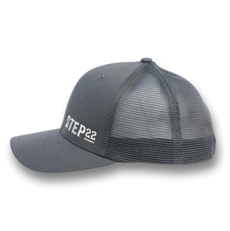 Load image into Gallery viewer, STEP 22 Mesh Hat Charcoal
