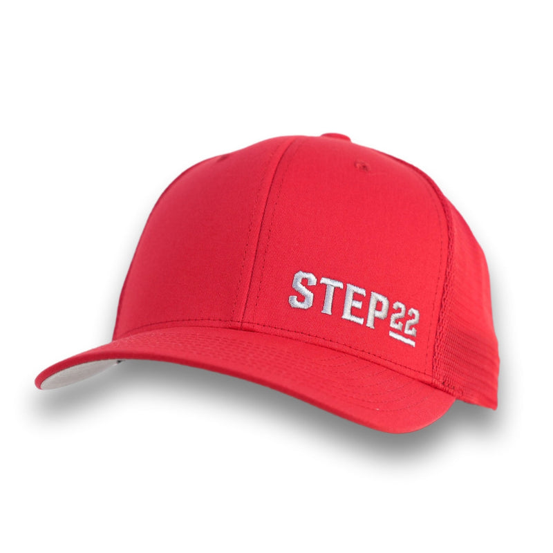 Load image into Gallery viewer, STEP 22 Mesh Hat Red
