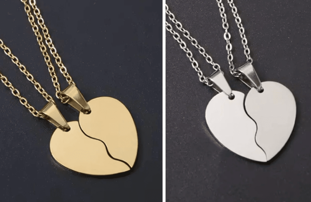 BFF Split Heart (Pair) - Trail and Timber Co