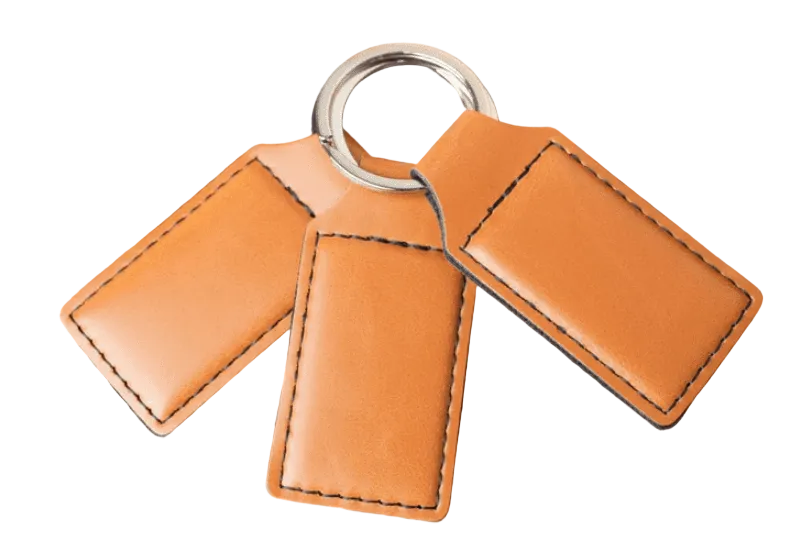 Premium Leatherette Keychains - Trail and Timber Co