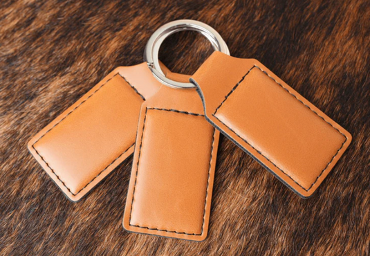 Premium Leatherette Keychains