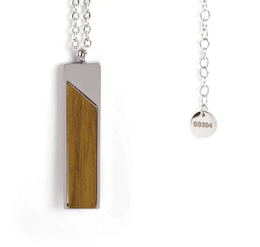 Wood Pendant Necklace - Trail and Timber Co