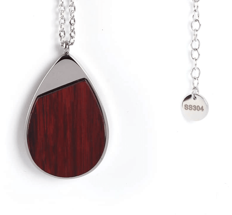 Load image into Gallery viewer, Wood Pendant Necklace - Trail and Timber Co
