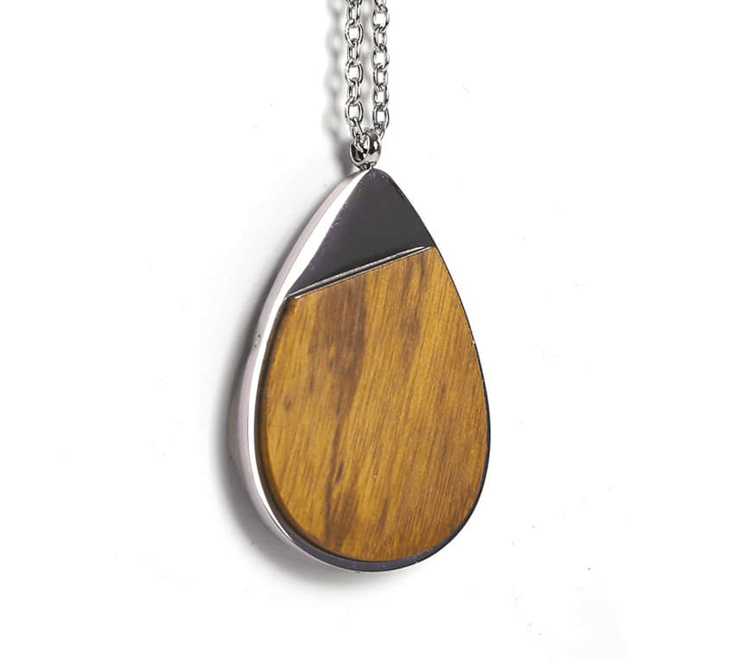 Load image into Gallery viewer, Wood Pendant Necklace - Trail and Timber Co
