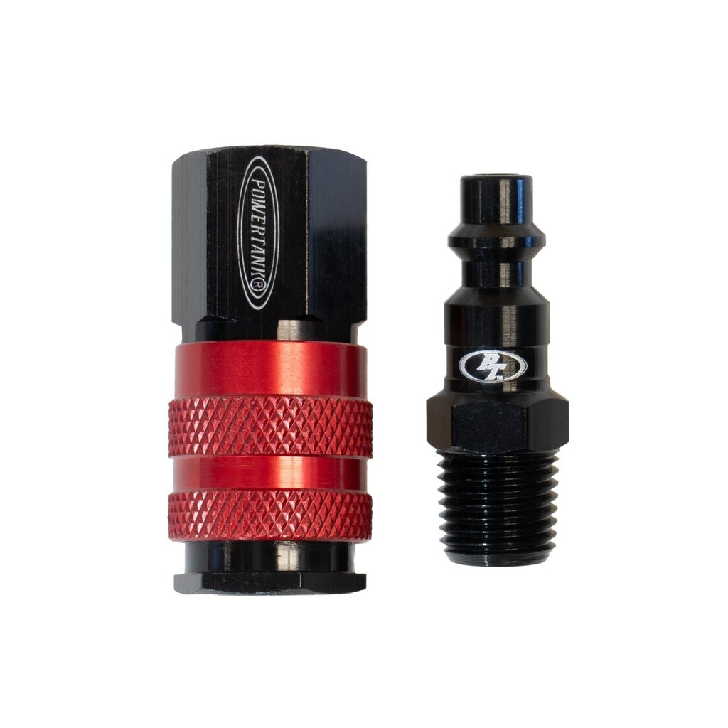 RED Upgrade Kit - Upgrade any Power Tank Tire Inflator Gauge to Quick - Switch RED Coupler - Trail and Timber Co
