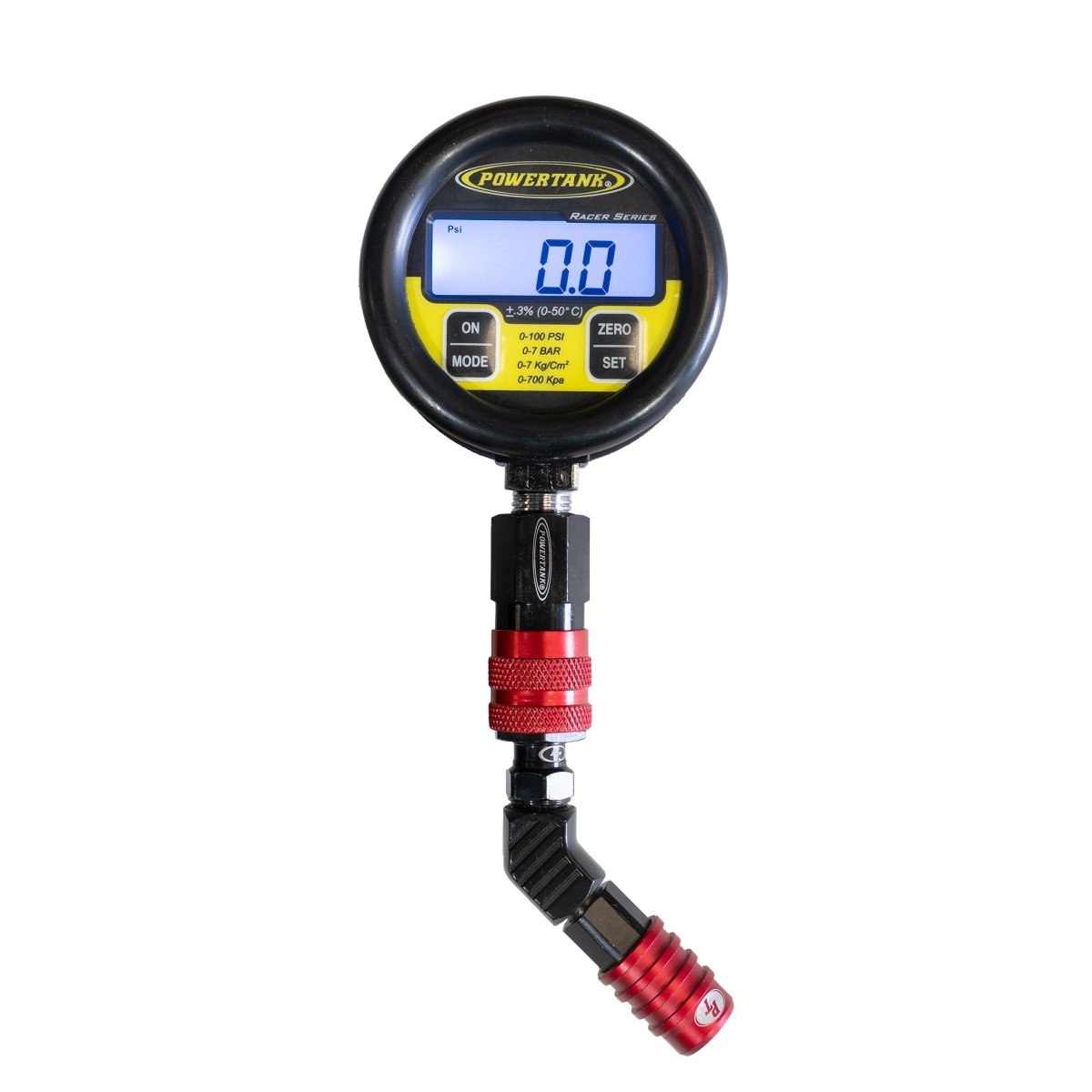 TPG RACER RED - 100 psi Precision Digital Modular Tire Pressure Gauge - Trail and Timber Co
