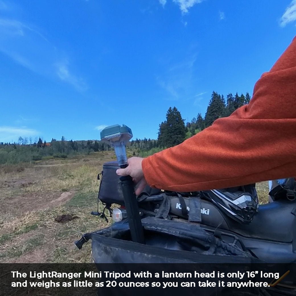 Mini Tripod with Quarter 20 Mount - Trail and Timber Co