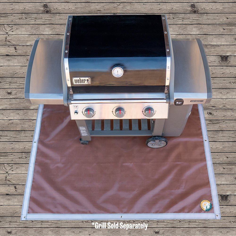 Ember Mat - Protect The Ground From Popping Embers or Dripping Grease - Trail and Timber Co