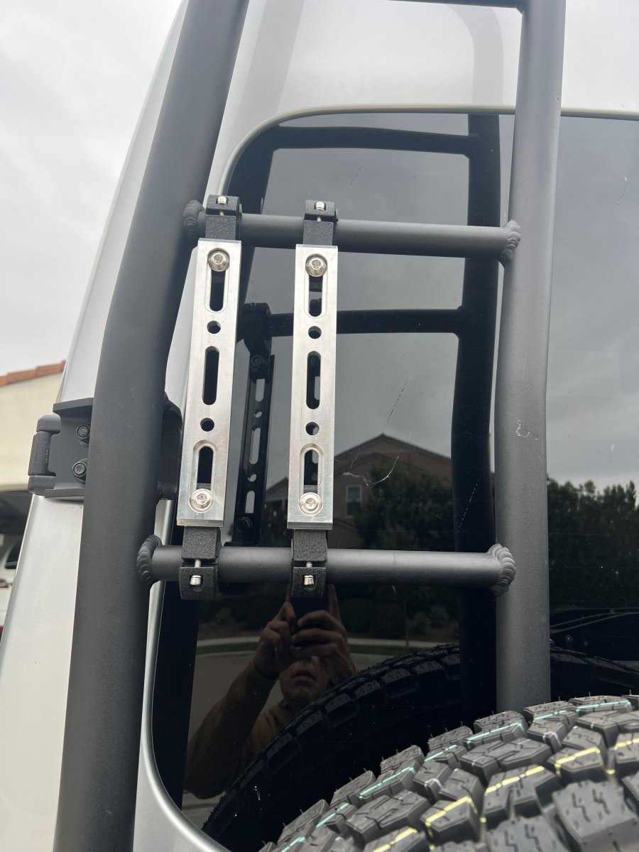 Ladder Cross - Bar Mount for Propane and CO2 Power Tanks - Trail and Timber Co