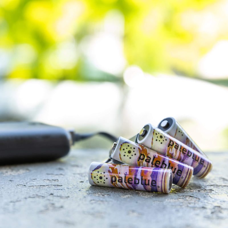 Load image into Gallery viewer, VIVID Footprints on Katmai AA USB Rechargeable Lithium Batteries
