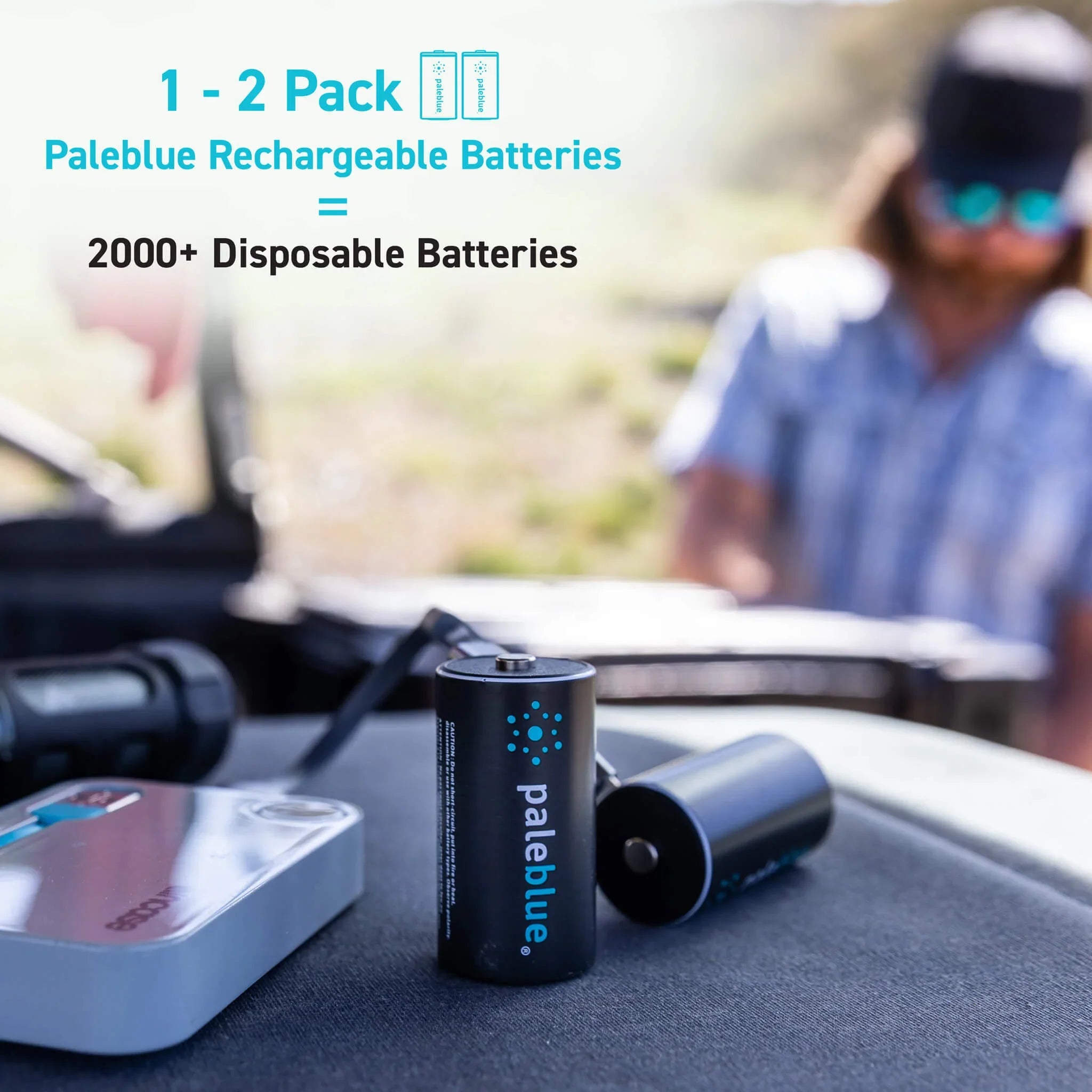 C Rechargeable Batteries with USB - C - Trail and Timber Co