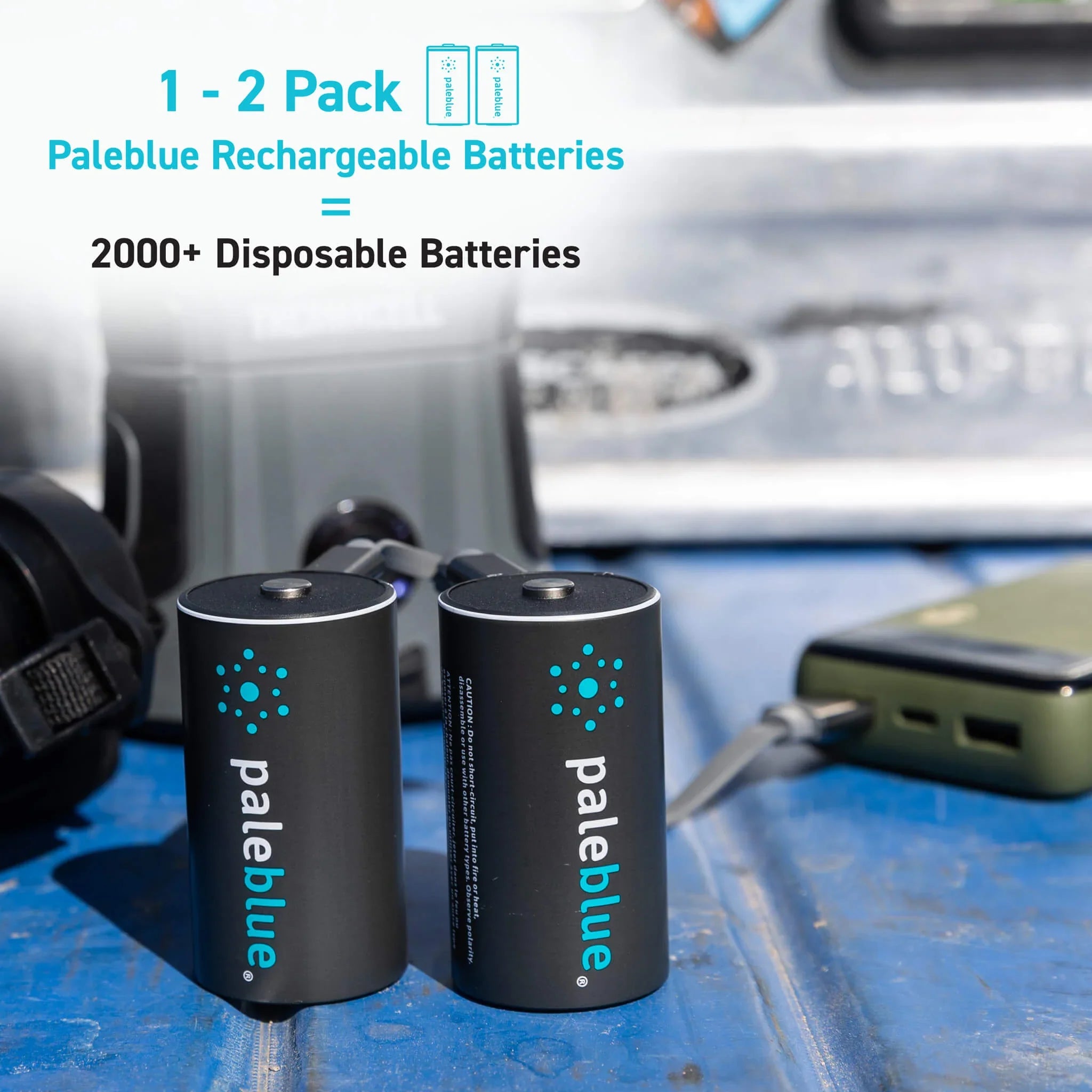 D Rechargeable Batteries USB - C - Trail and Timber Co