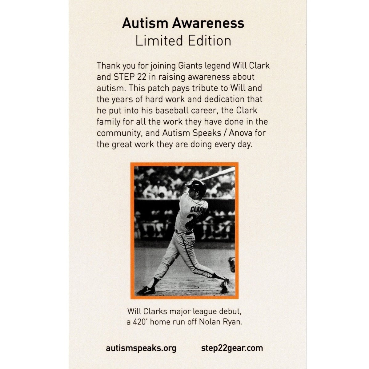 Autism Awareness x Will Clark Ltd Patch - Trail and Timber Co