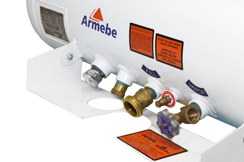Load image into Gallery viewer, Flame King 16 Gal ASME RV Trailer Propane Cylinder Tank
