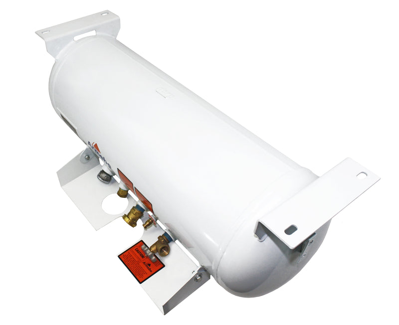 Load image into Gallery viewer, Flame King 16 Gal ASME RV Trailer Propane Cylinder Tank
