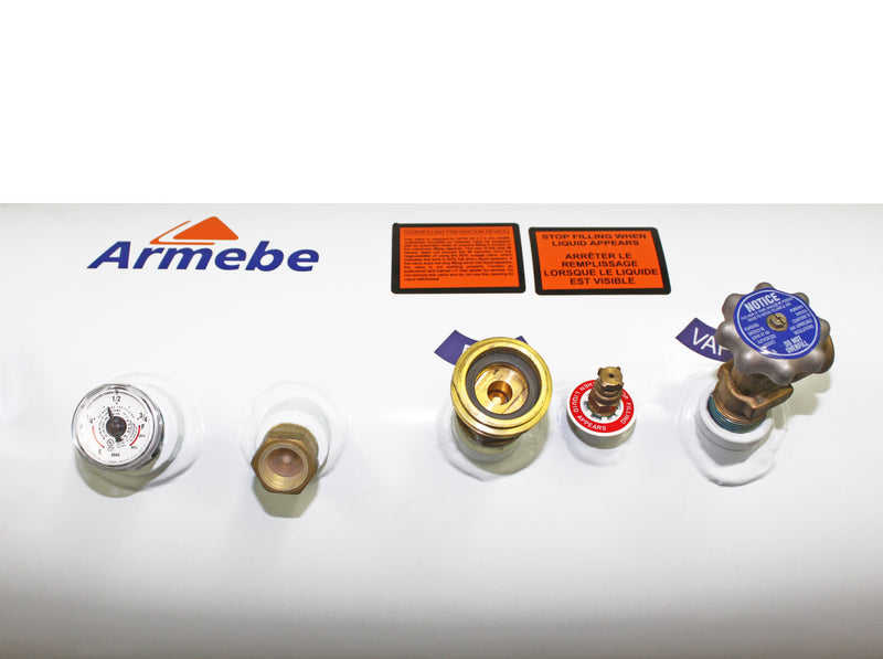 Load image into Gallery viewer, Flame King 16 Gal ASME RV Trailer Propane Cylinder Tank
