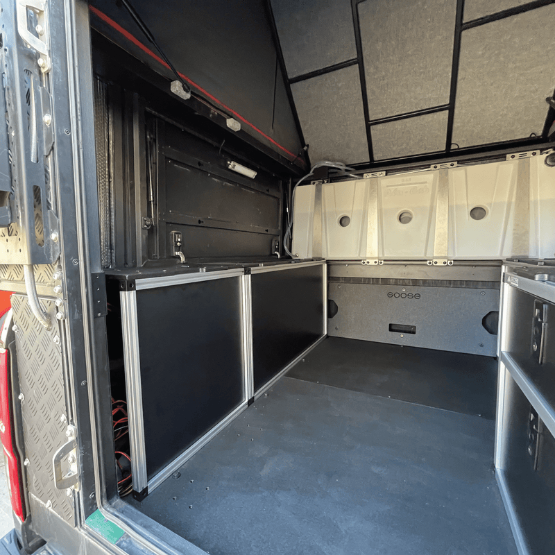 Load image into Gallery viewer, Alu-Cab Canopy Camper V2 - Ford Ranger 2019-2023 4th Gen. - Rear Utility Module - 6&#39; Bed
