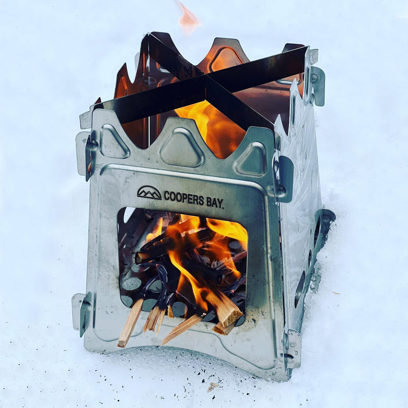 Load image into Gallery viewer, Hiker Twig Stove - UltraLite Titanium Flat-Pack Stove
