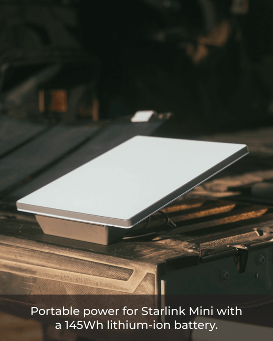 Starlink Mini Battery Pack — AMPak 145 Portable Power Base - Trail and Timber Co