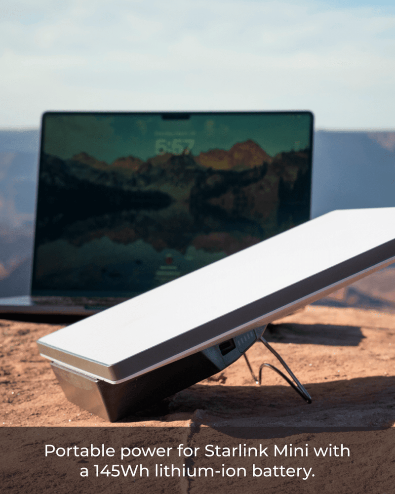 Load image into Gallery viewer, Starlink Mini Battery Pack — AMPak 145 Portable Power Base - Trail and Timber Co
