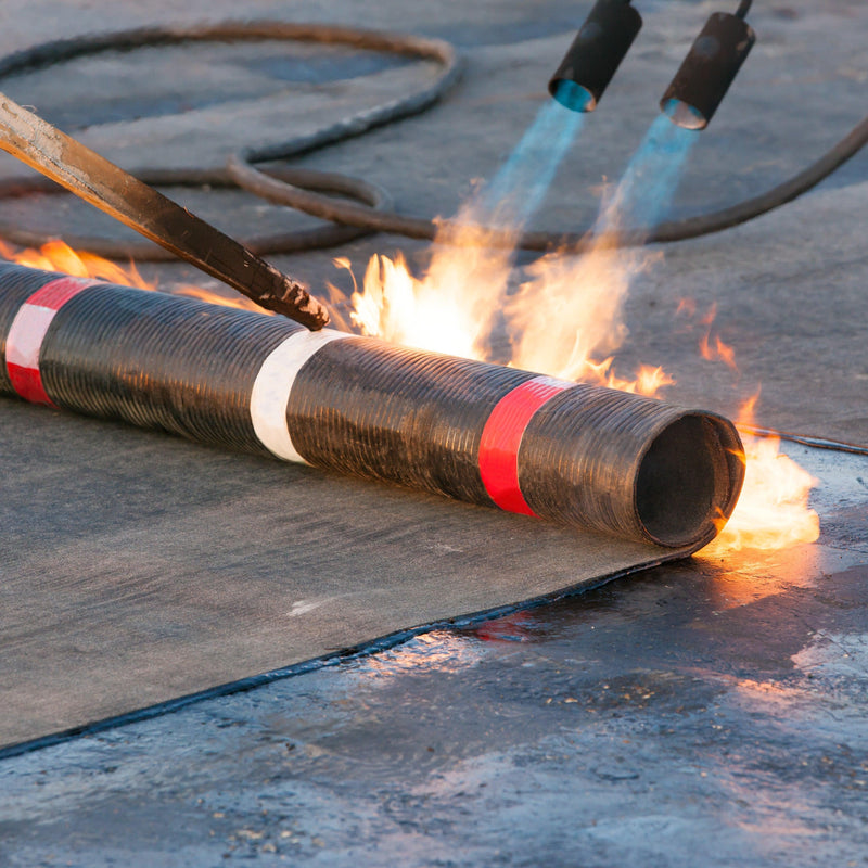 Load image into Gallery viewer, Flame King 500,000 BTU X 2 Torch Head Dual Propane Weed Burner Torch
