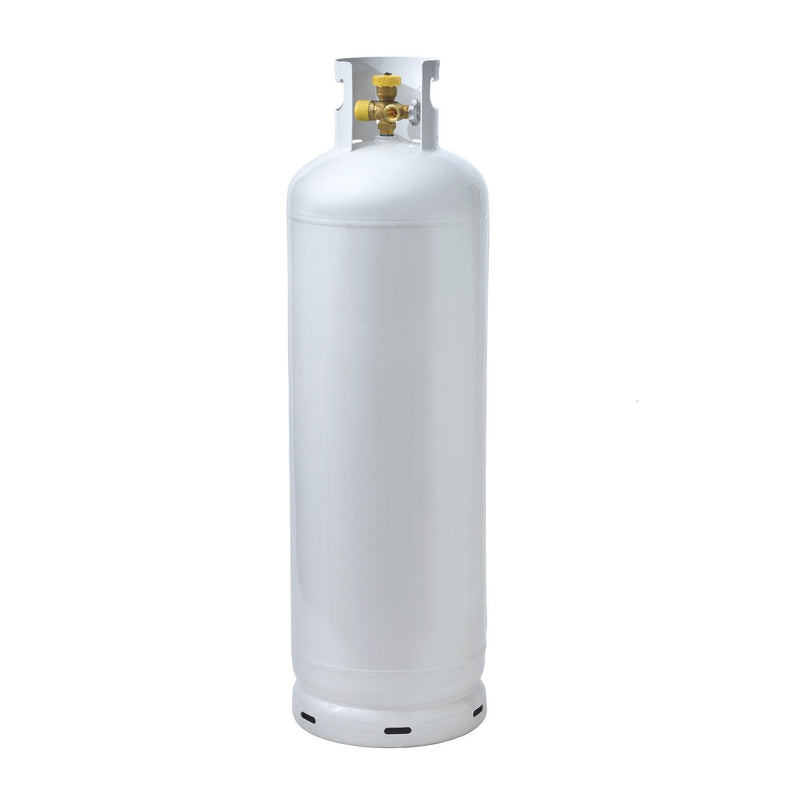 Load image into Gallery viewer, Flame King 100LB Multi-Valve Propane Tank High Capacity Filler
