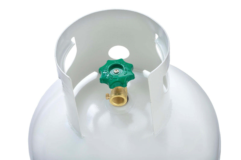 Load image into Gallery viewer, Flame King 100lb Empty Propane Tank LP Cylinder with POL Valve
