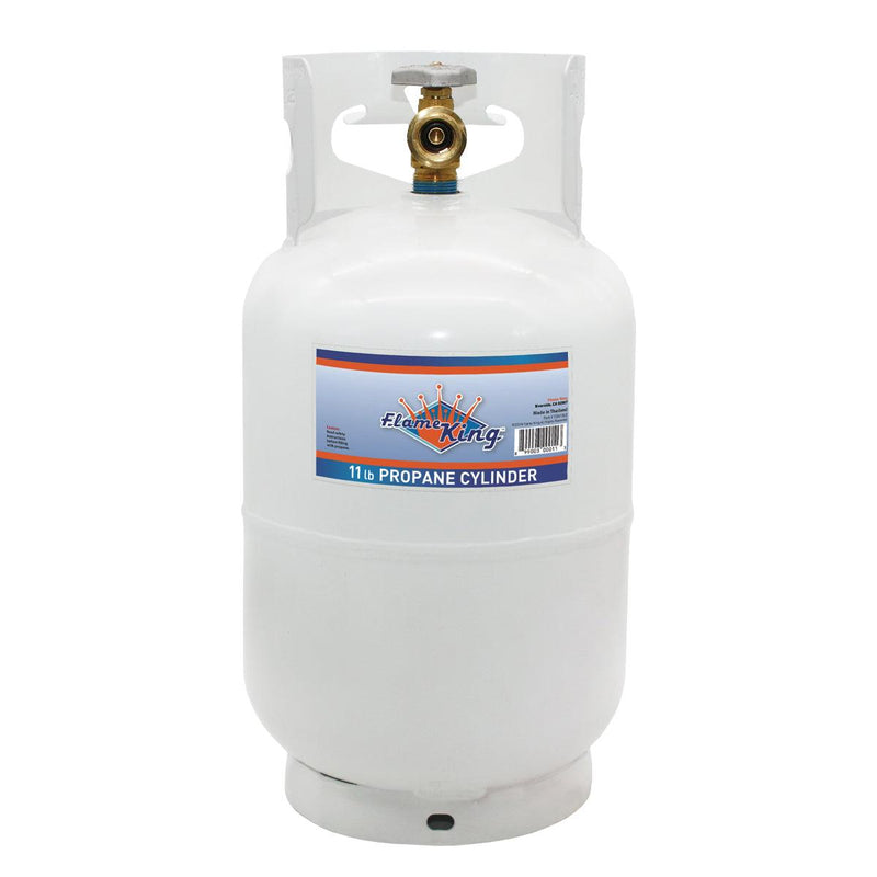Load image into Gallery viewer, Flame King 10lb Propane Tank LP Cylinder with OPD
