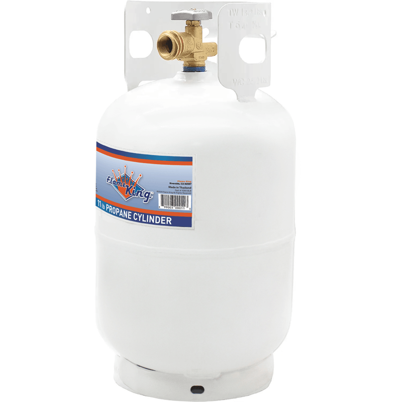 Load image into Gallery viewer, Flame King 10lb Propane Tank LP Cylinder with OPD
