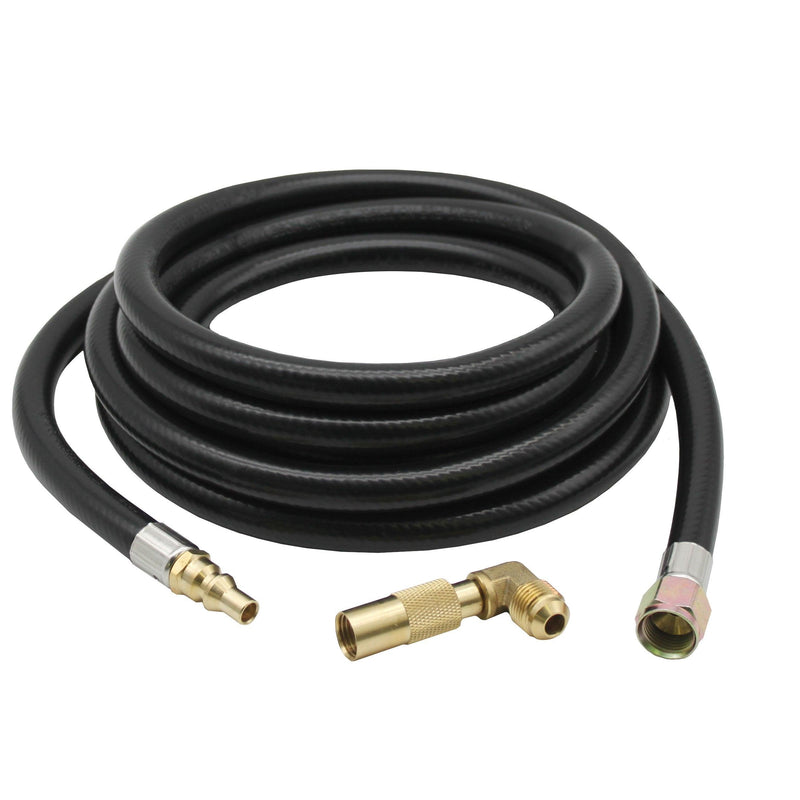 Load image into Gallery viewer, Flame King 12ft RV Quick Connect Hose Adapter for 17″ or 22&#39;&#39; Griddle
