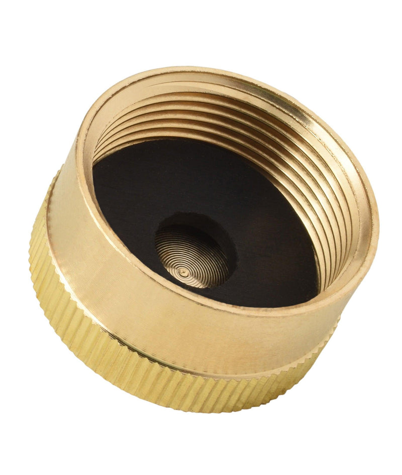 Load image into Gallery viewer, Flame King 1lb Cylinder Brass Caps 4 pack
